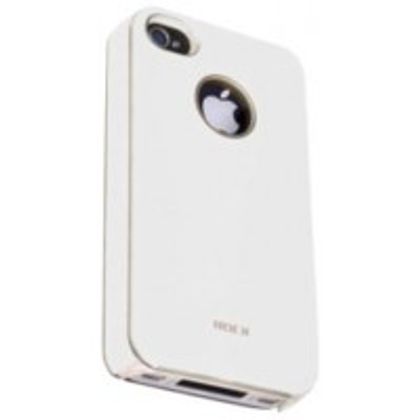 Rock 4S-3316TW Invigorate Mobile Backcase For iPhone 4S - White Front View